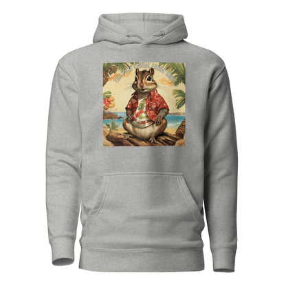 Casual Friday Squirrel Men's Funny Hoodie Carbon Grey