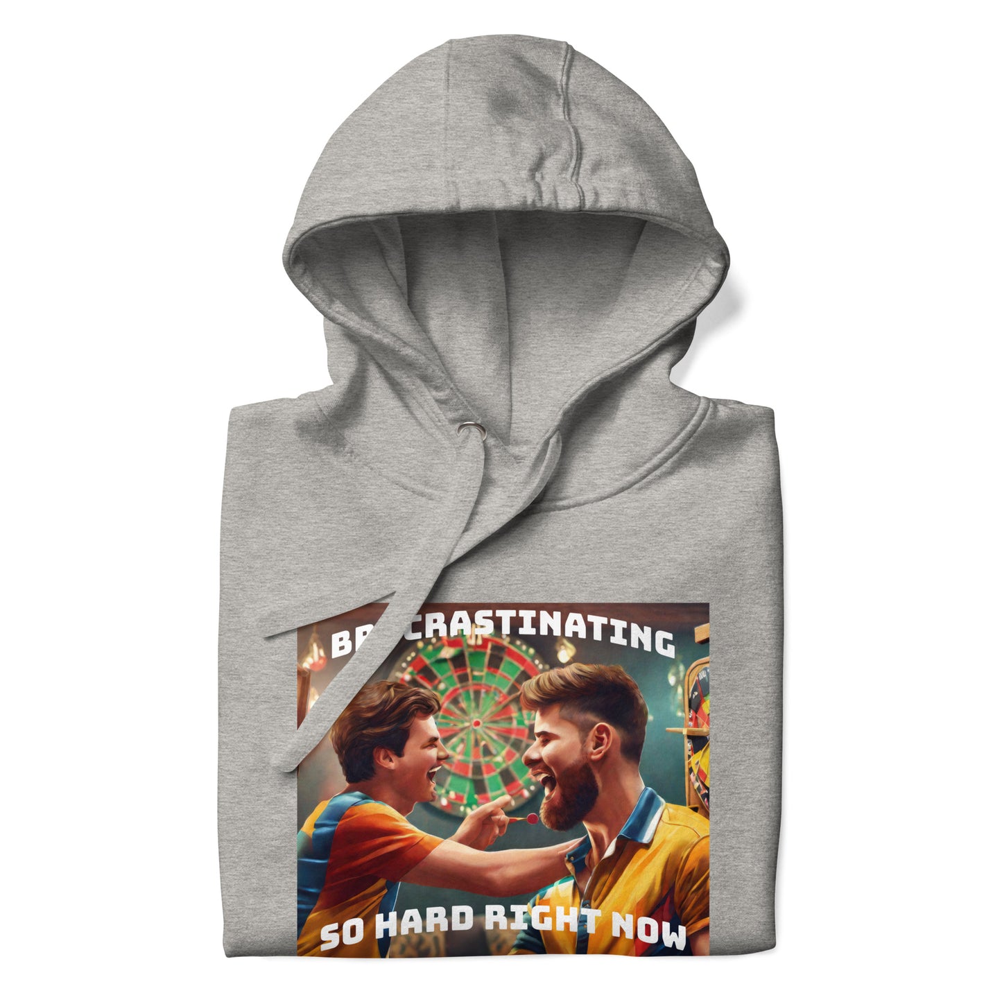 Brocrastinating Men's Funny Hoodie