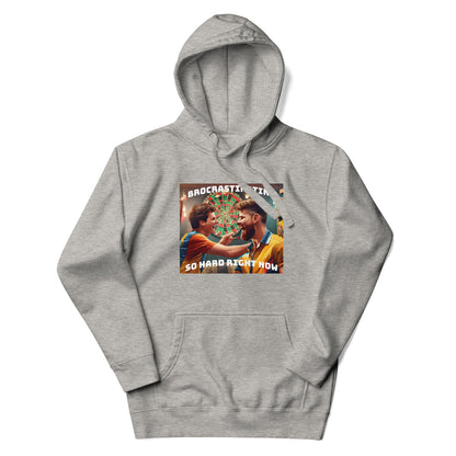 Brocrastinating Men's Funny Hoodie