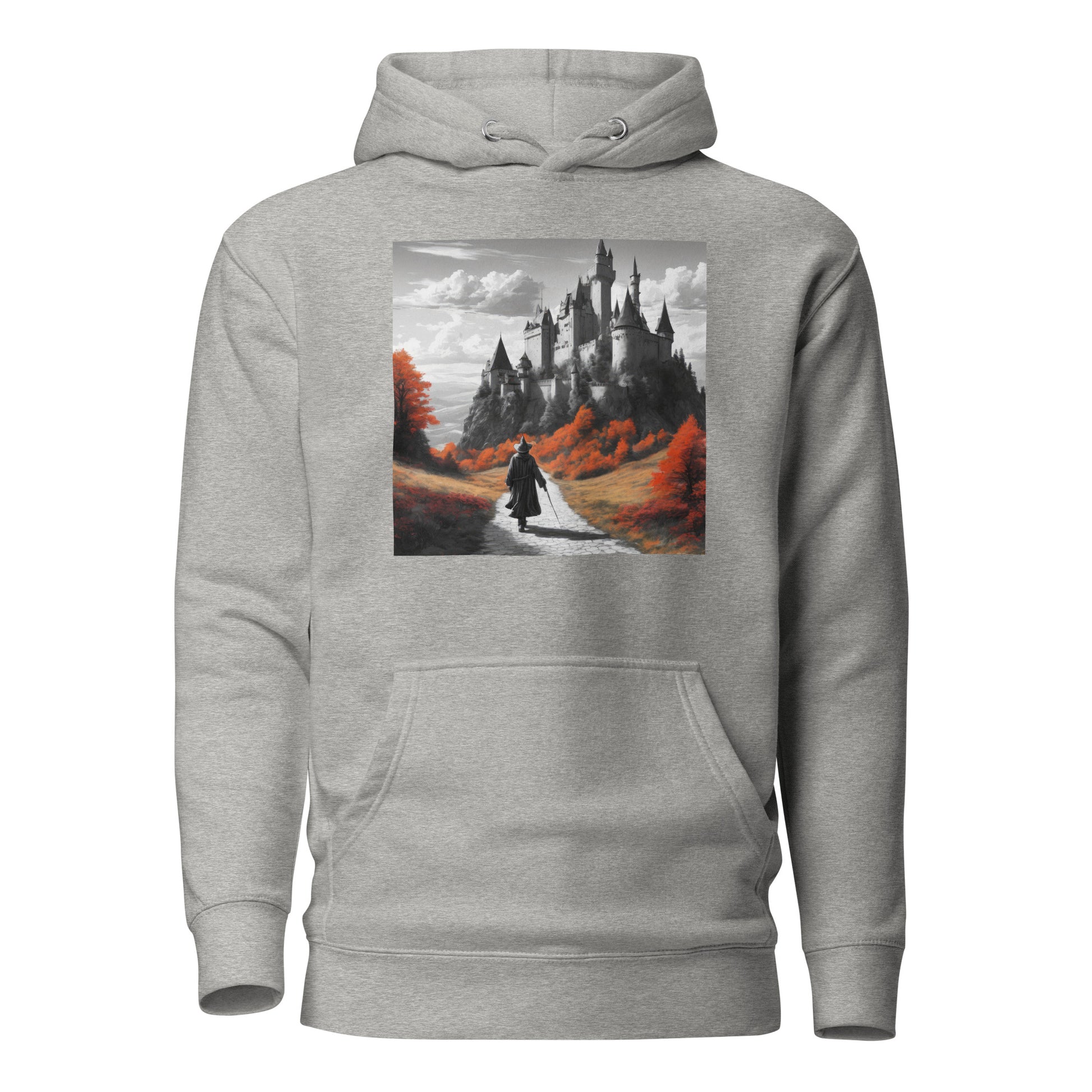 Wizard's Journey Men's Hoodie Carbon Grey