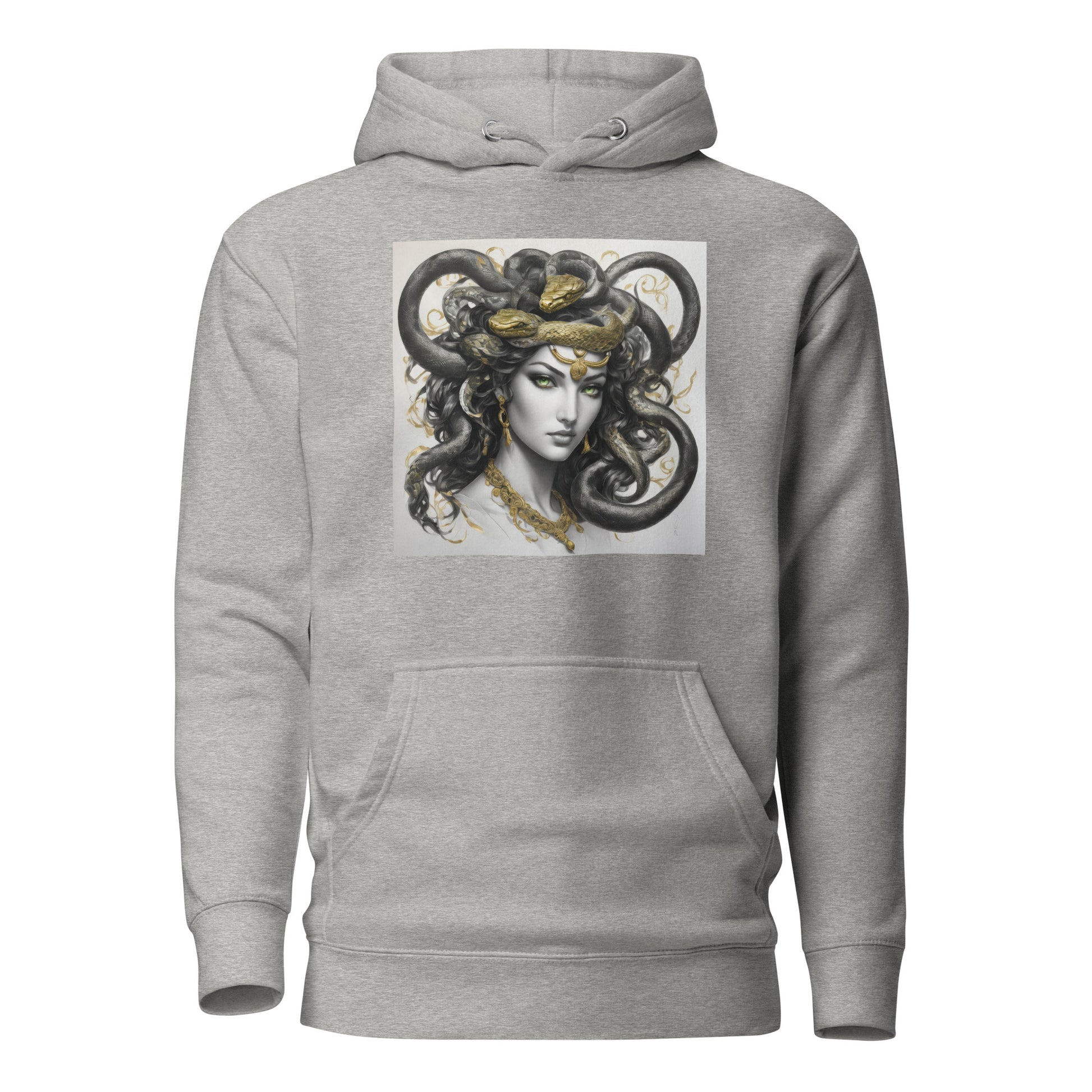 Bold Medusa Men's Mythology Hoodie Carbon Grey