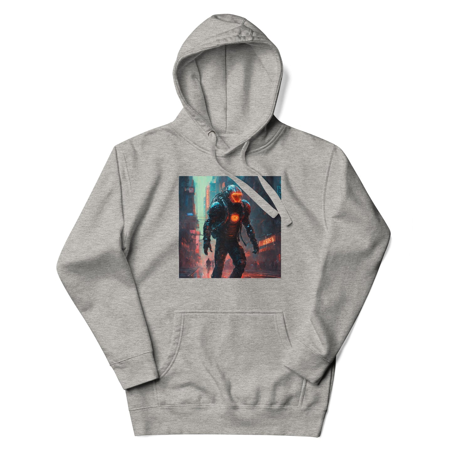 Futuristic Space Suit Men's Sci-Fi Hoodie