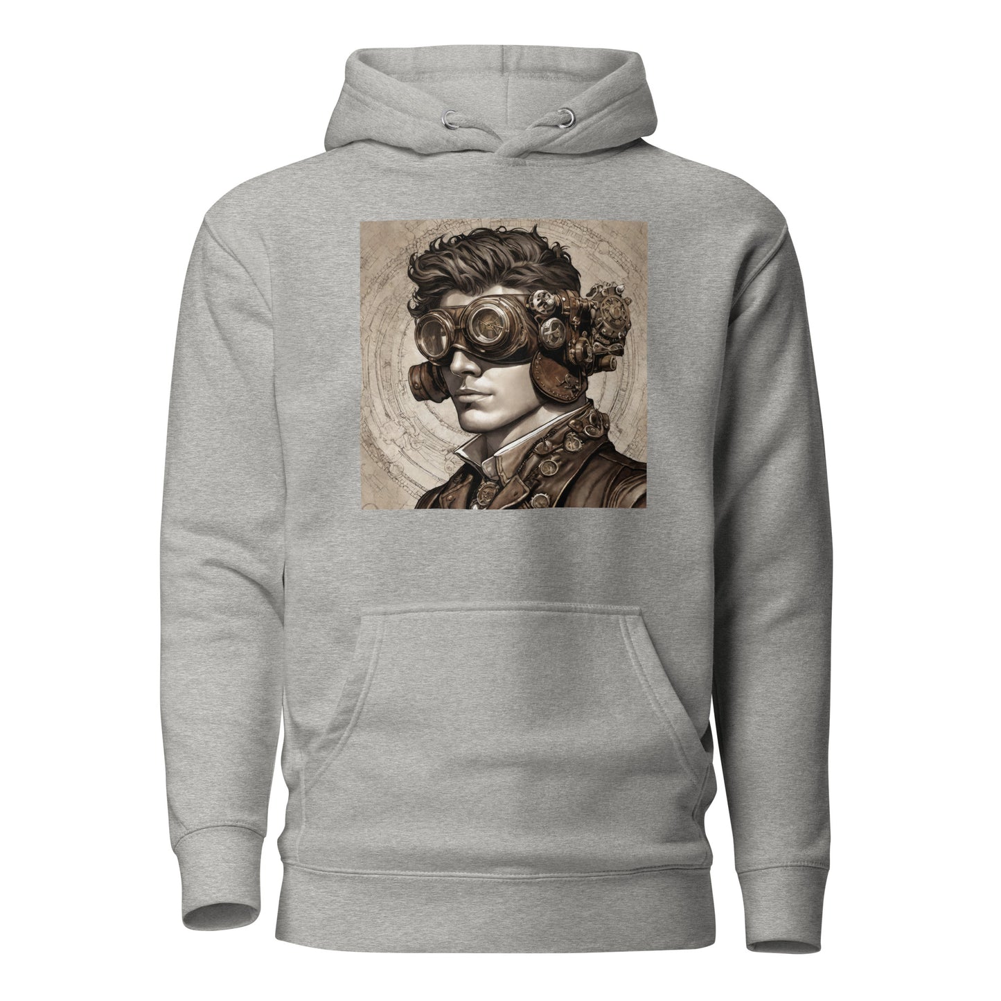 Machinist Man Men's Hoodie Carbon Grey