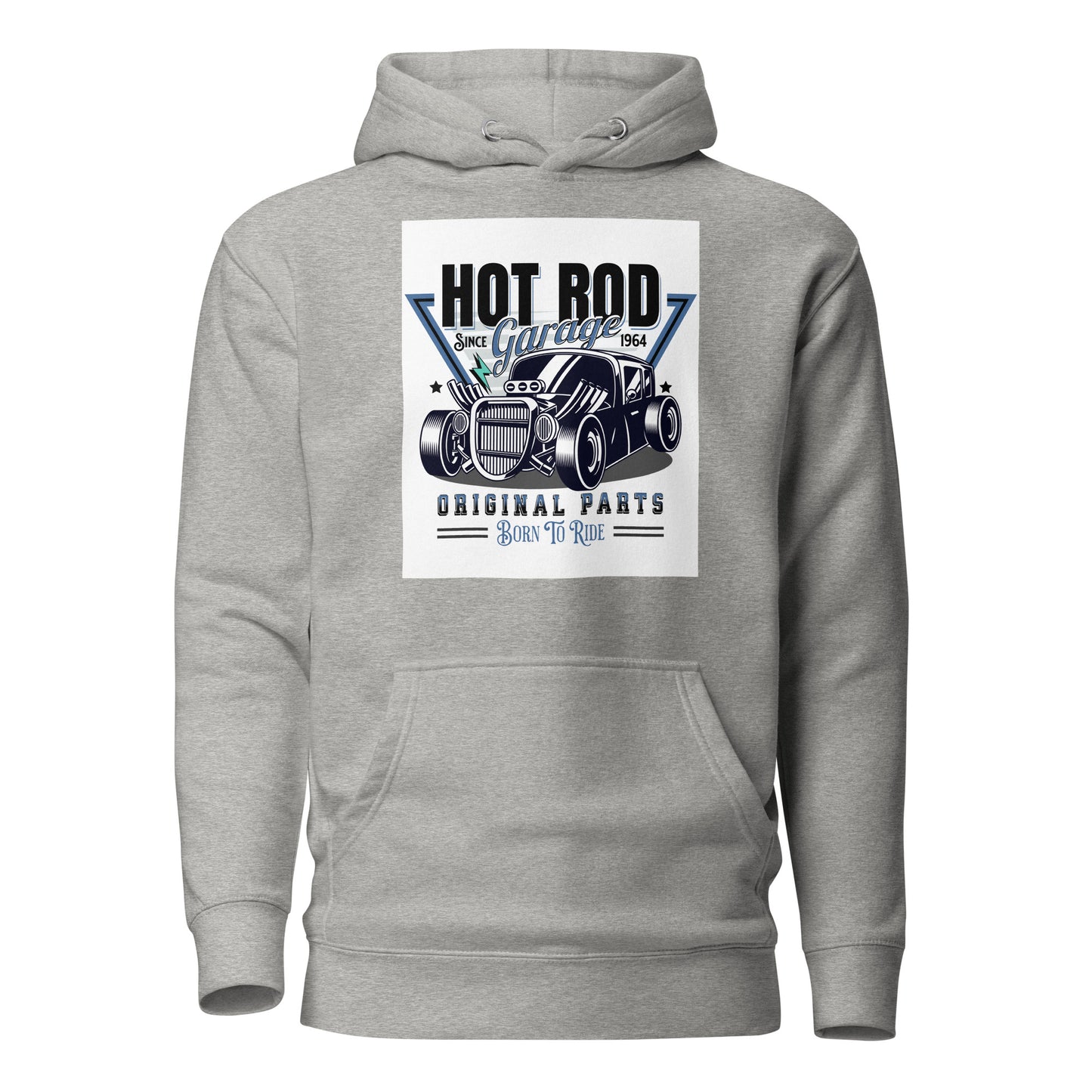 Hot Rod Garage Dad Hoodie Carbon Grey