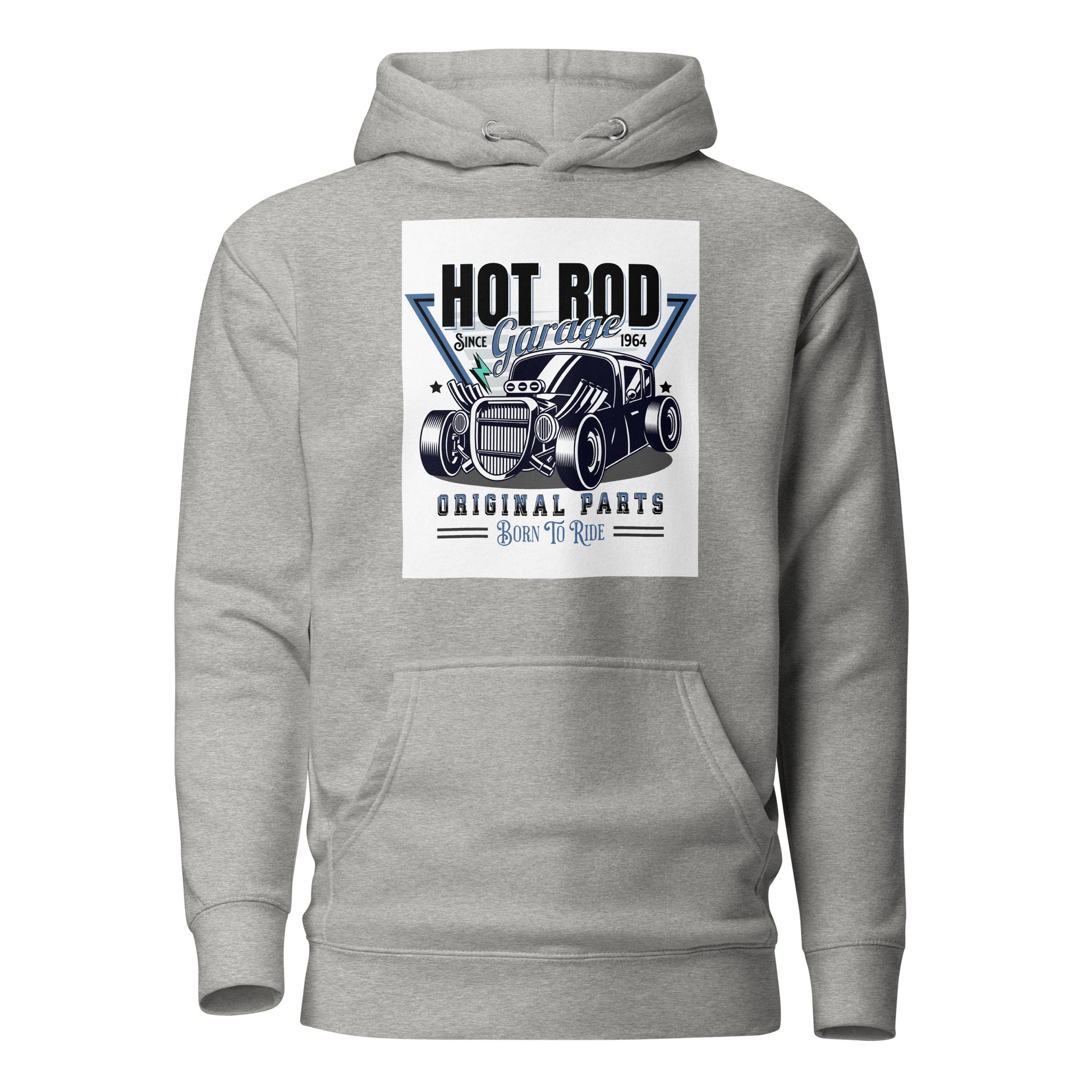 Hot Rod Garage Dad Hoodie Carbon Grey