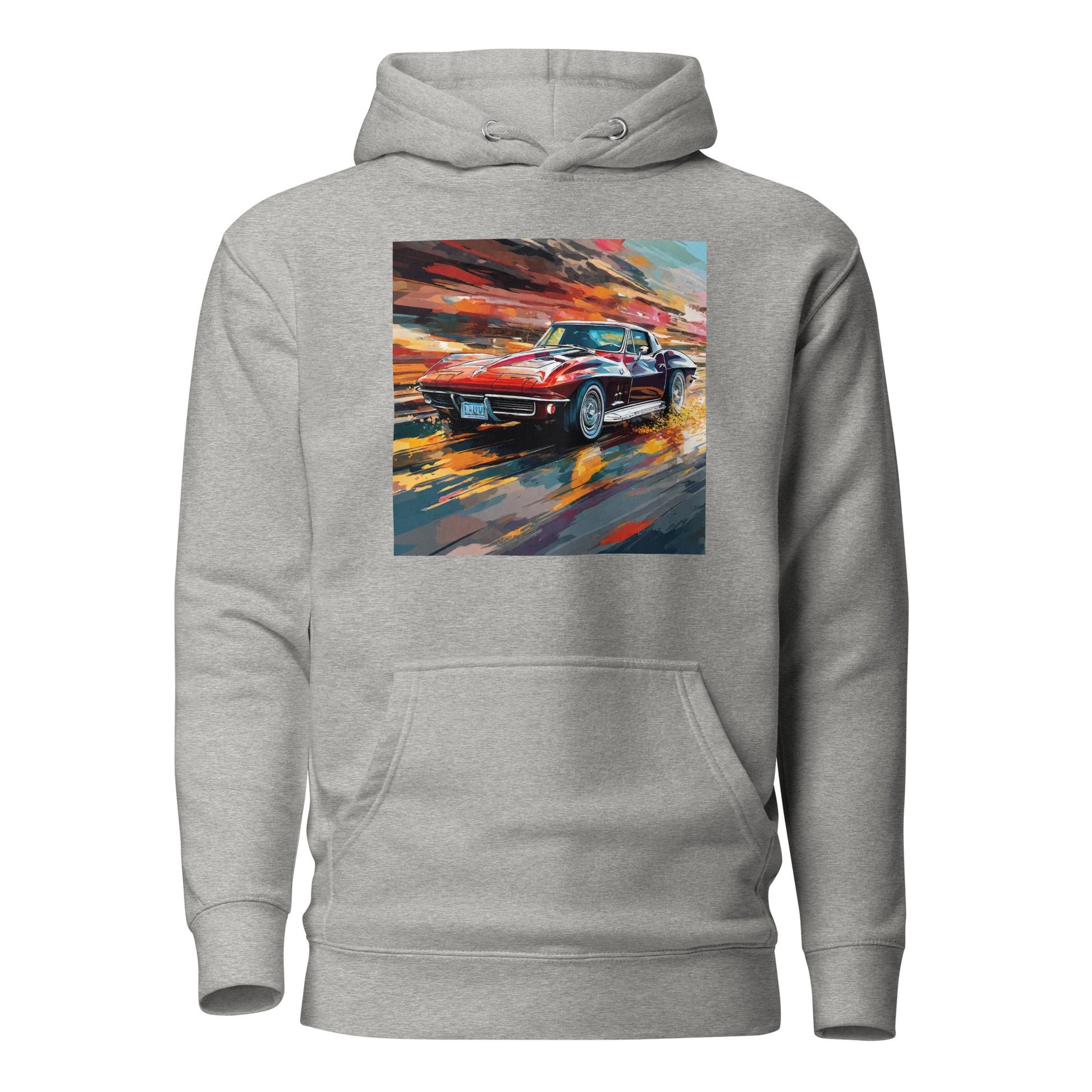 70s Mustang Men's Hoodie Carbon Grey