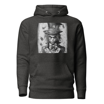 Sly Mad Hatter Men's Hoodie Charcoal Heather