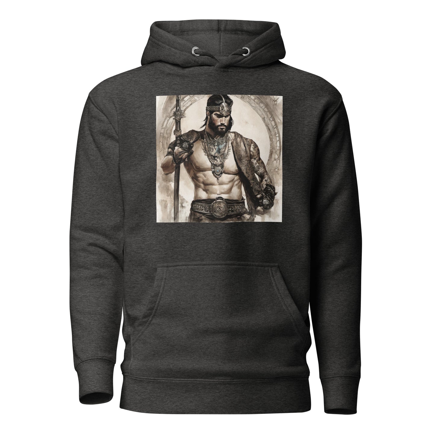 Ares Men's Hoodie Charcoal Heather