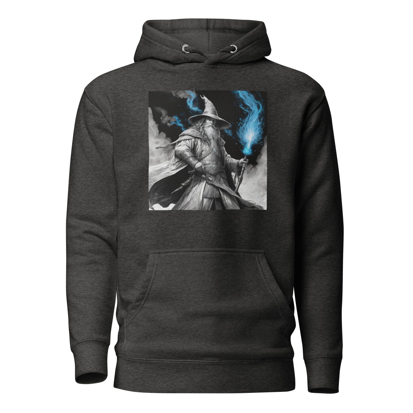 Wondrous Wizard Men's Hoodie Charcoal Heather