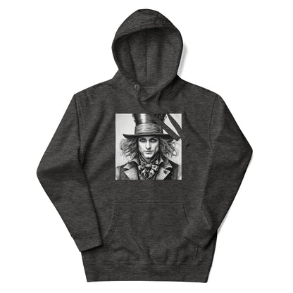 Serenely Eccentric Mad Hatter Men's Hoodie