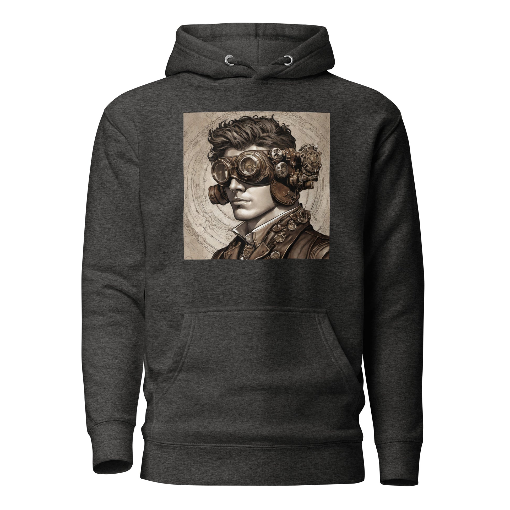 Machinist Man Men's Hoodie Charcoal Heather