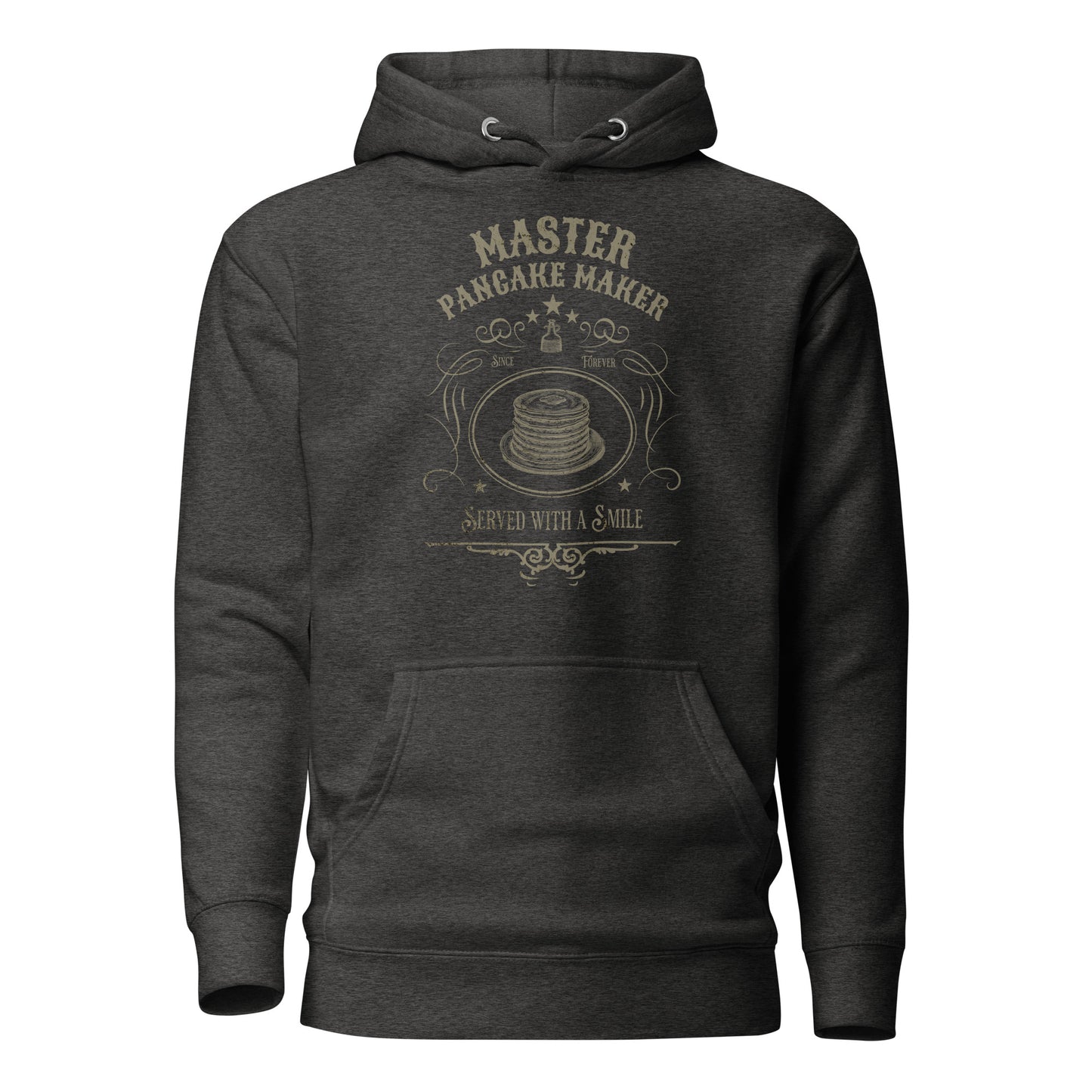 Master Pancake Maker Hoodie Charcoal Heather