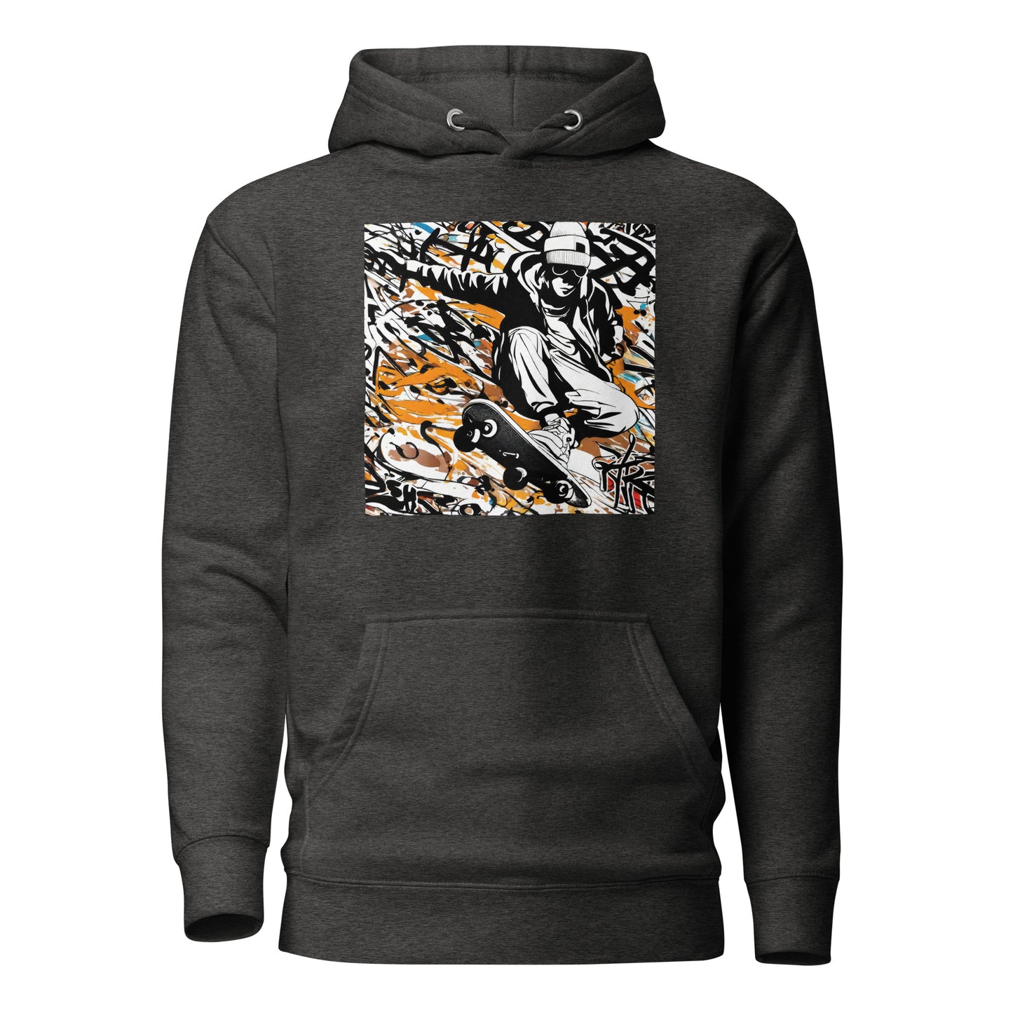 Men's Skateboarder Hoodie Charcoal Heather