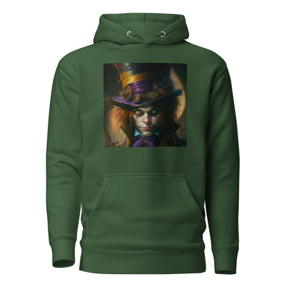 Mad Hatter Men's Hoodie Forest Green