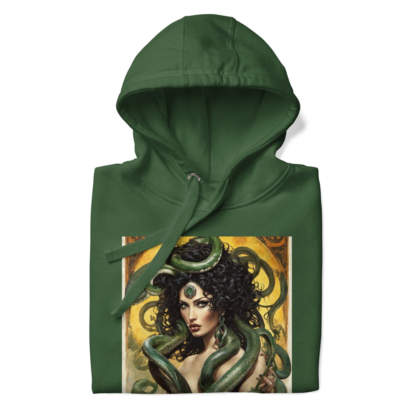 Enchanting Medusa Men's Mythology Hoodie