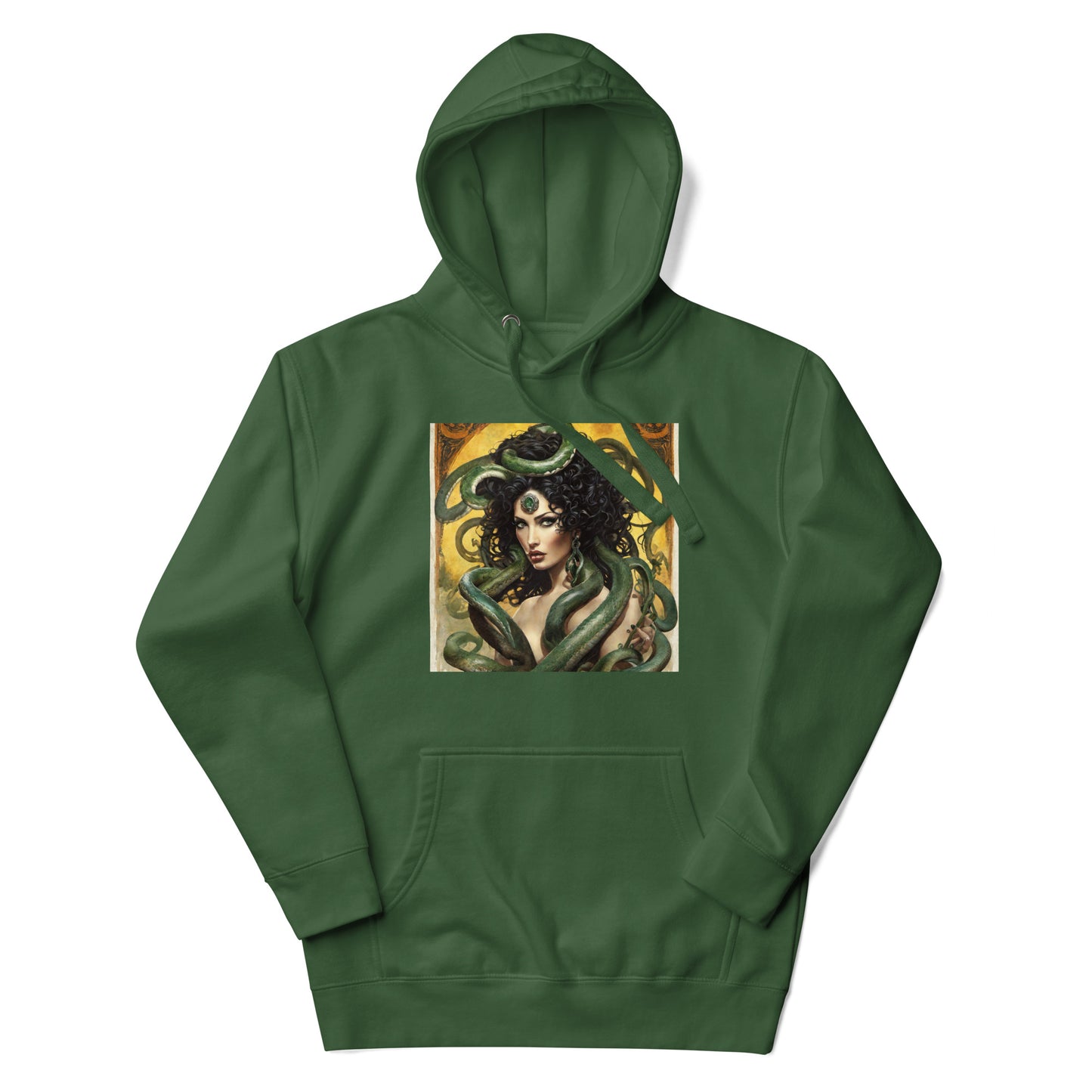 Enchanting Medusa Men's Mythology Hoodie