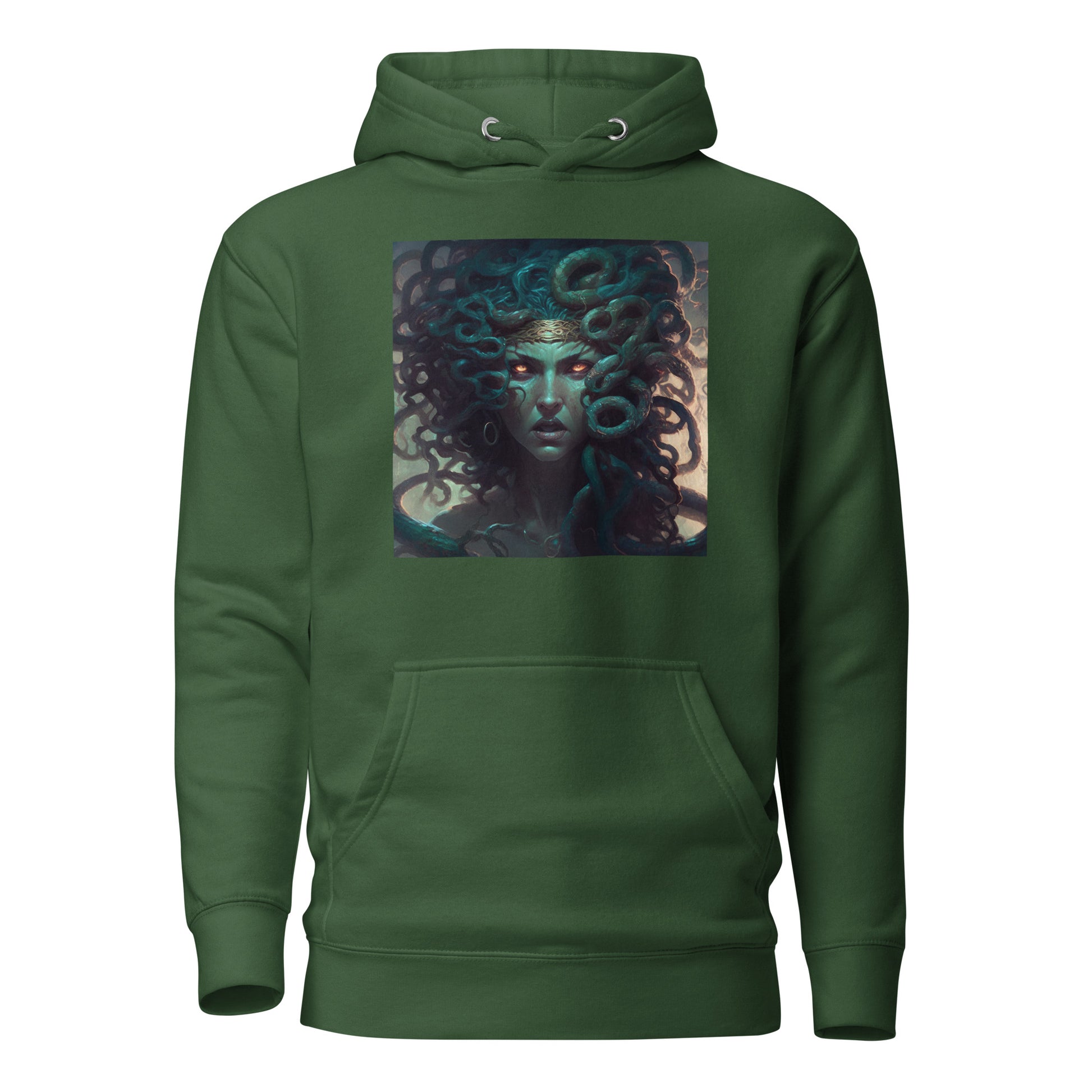 Fierce Medusa Men's Myth Hoodie Forest Green