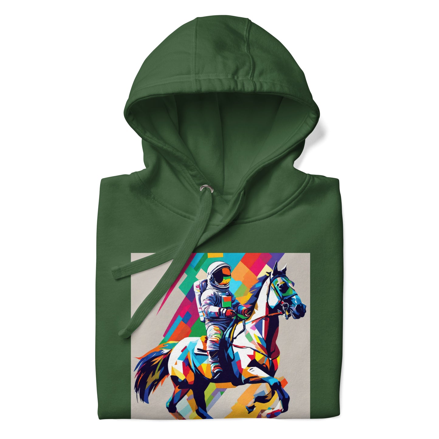 Cosmic Cowboy Men's Space Hoodie