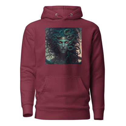 Fierce Medusa Men's Myth Hoodie Maroon