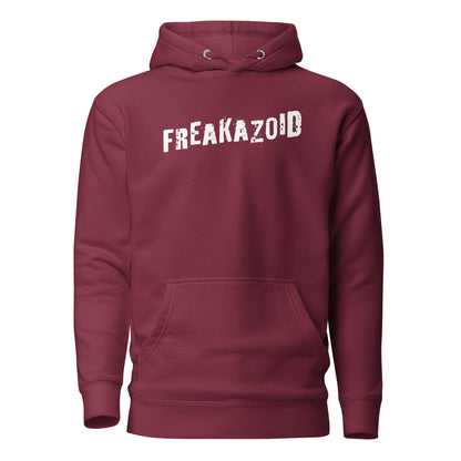 Freakazoid Men's Funny Hoodie Maroon