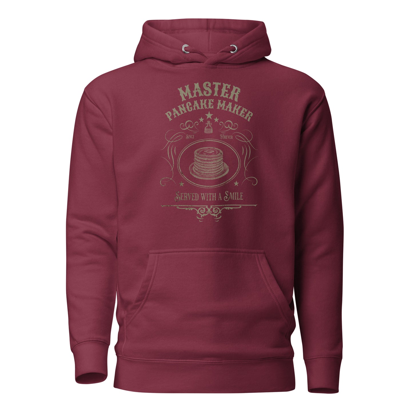 Master Pancake Maker Hoodie Maroon