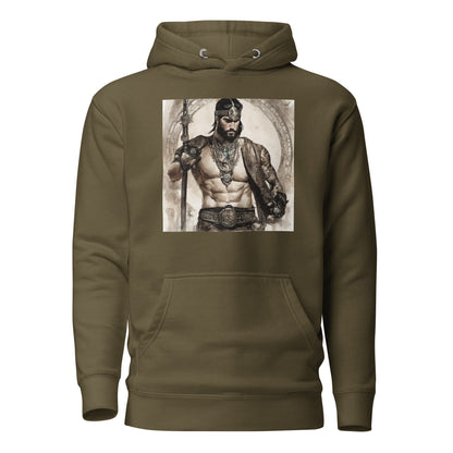 Ares Men's Hoodie Military Green