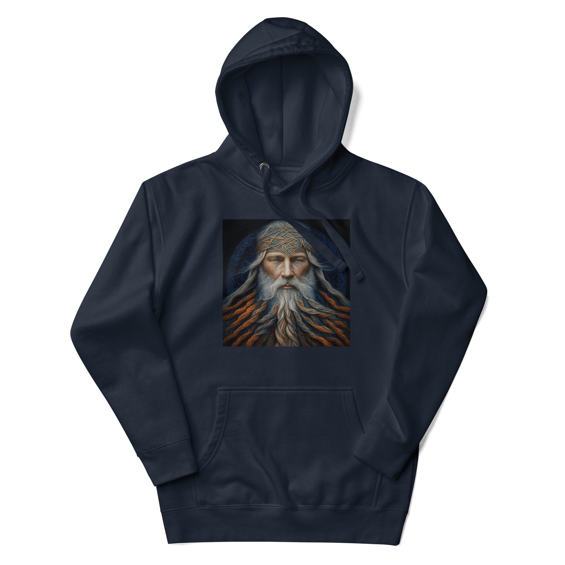 Bearded Wizard Men's Fantasy Hoodie