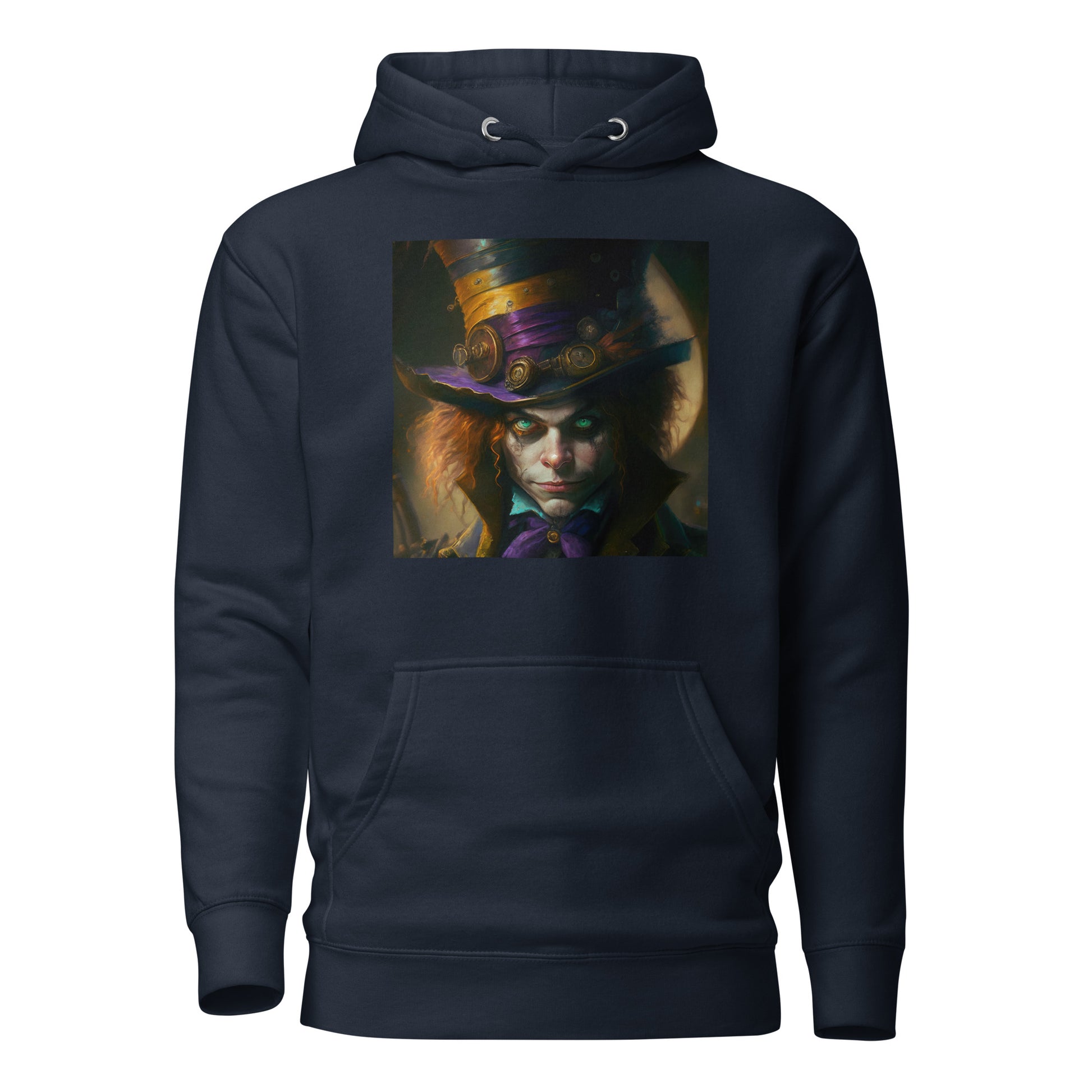 Mad Hatter Men's Hoodie Navy Blazer