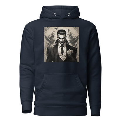 Fierce Vampire Men's Hoodie Navy Blazer