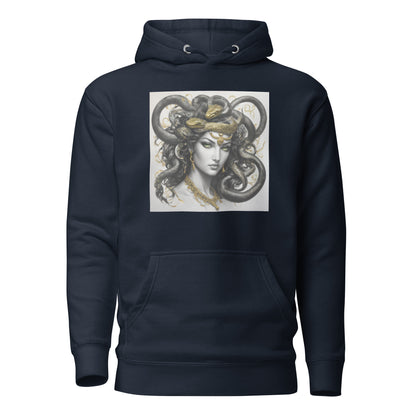 Bold Medusa Men's Mythology Hoodie Navy Blazer