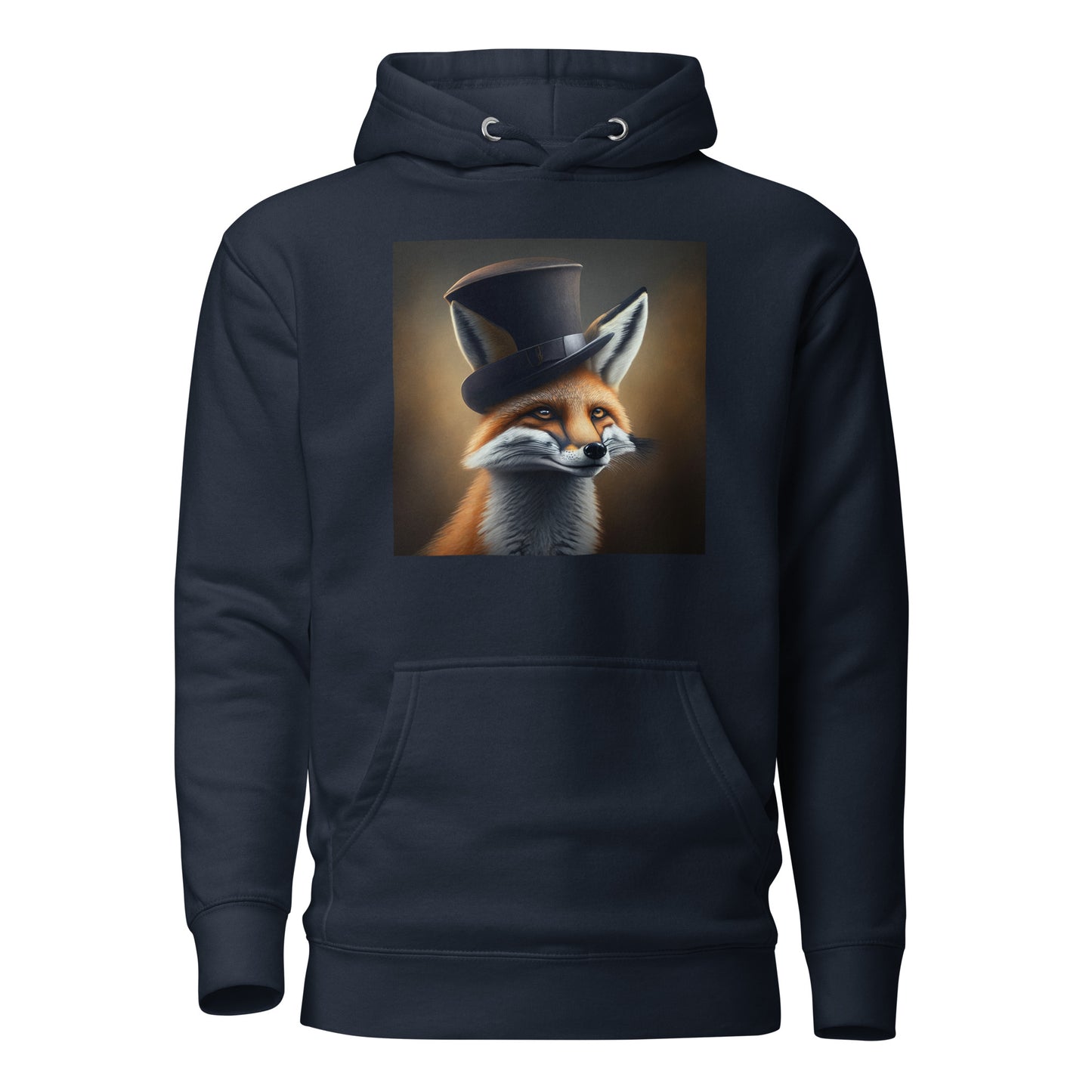 Dapper Fox Men's Graphic Hoodie Navy Blazer