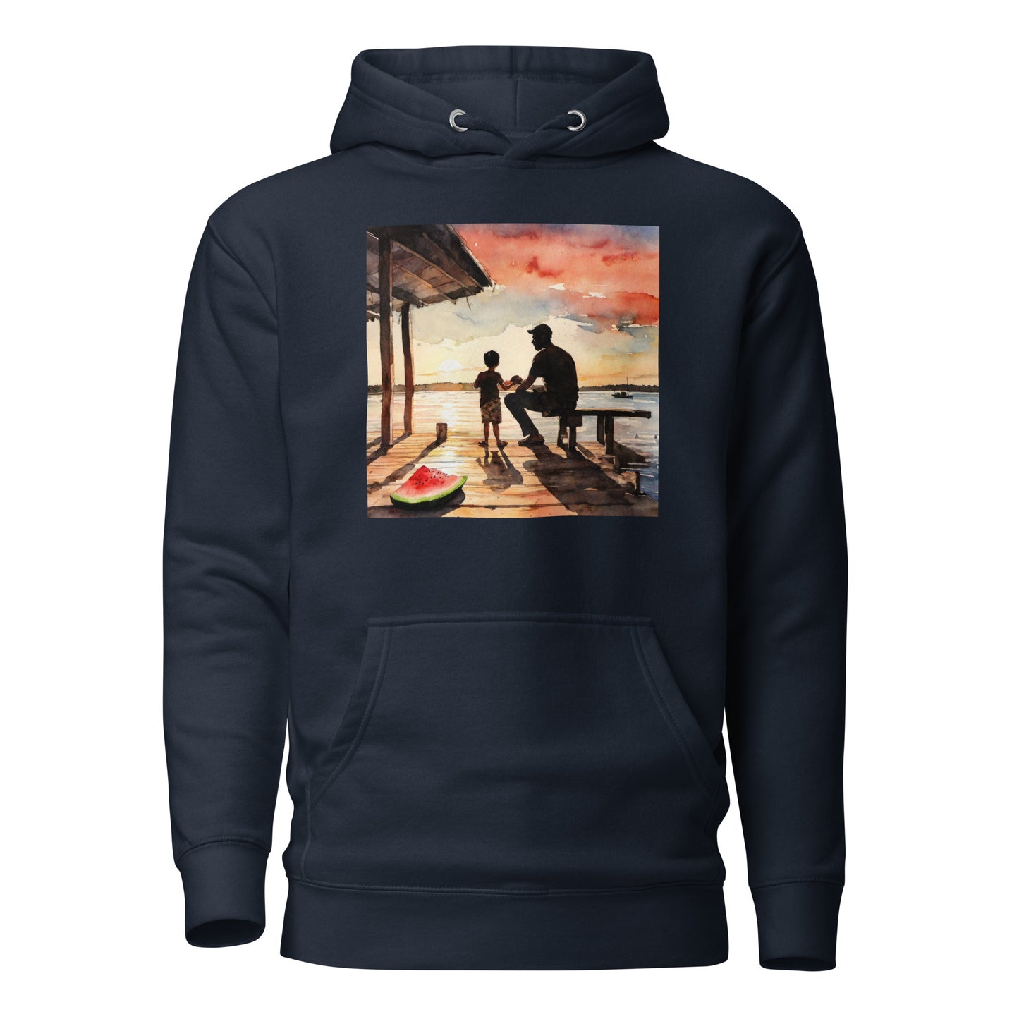 Summer Memories with Dad Hoodie Navy Blazer