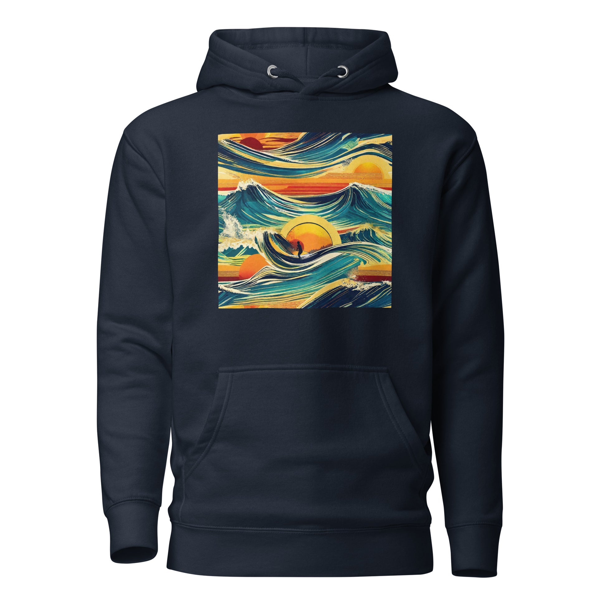 Surf's Up Men's Hoodie Navy Blazer