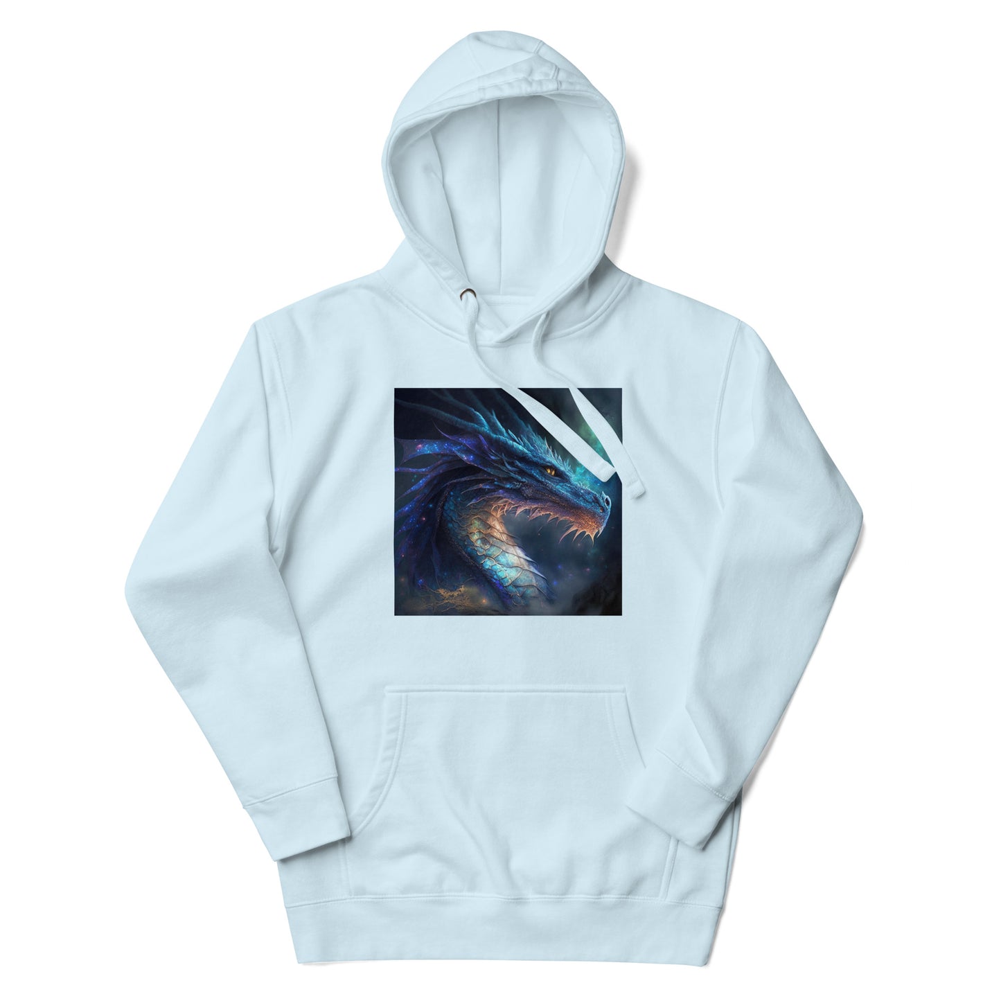 Blue Dragon Men's Fantasy Hoodie