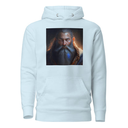 Wise Wizard Men's Hoodie Sky Blue