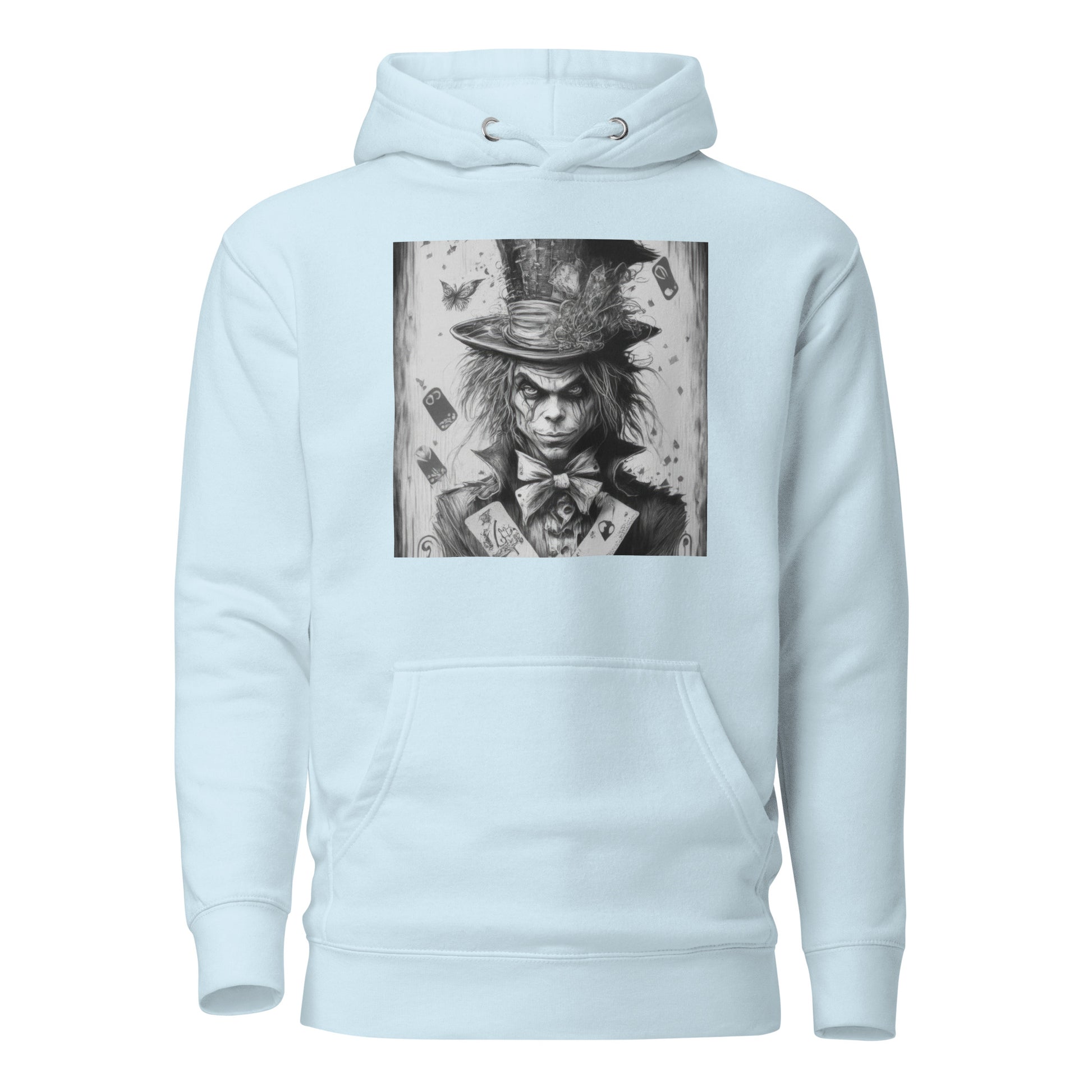 Sly Mad Hatter Men's Hoodie Sky Blue