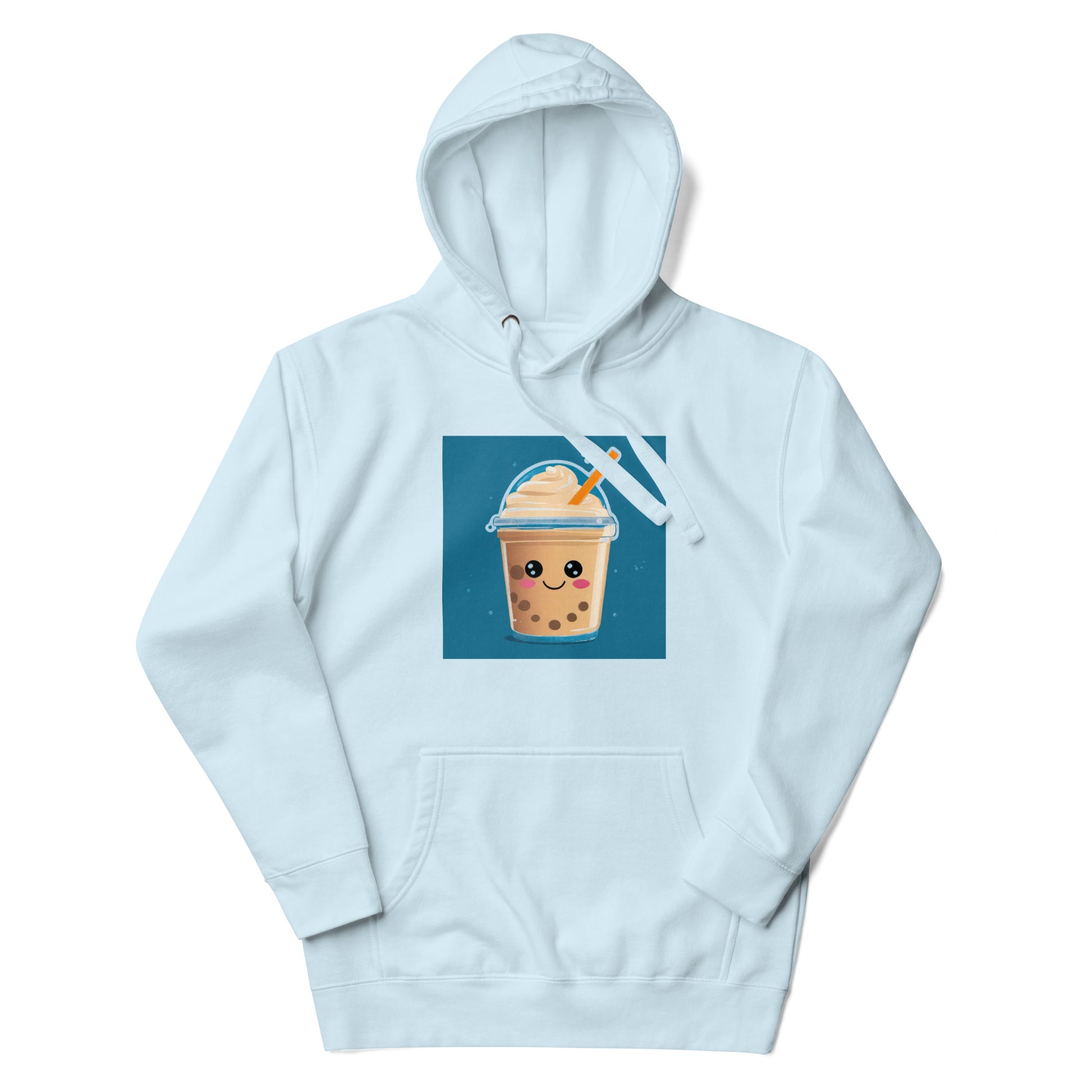 Boba Bubble Milk Tea Men's Funny Hoodie