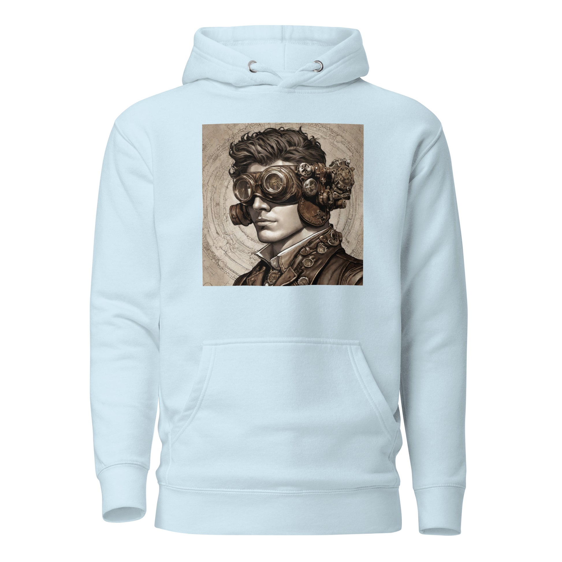 Machinist Man Men's Hoodie Sky Blue