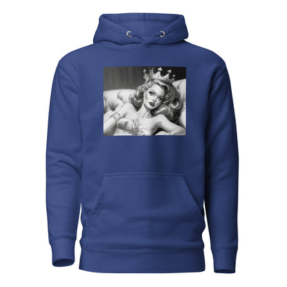 50's Pinup Men's Hoodie Team Royal