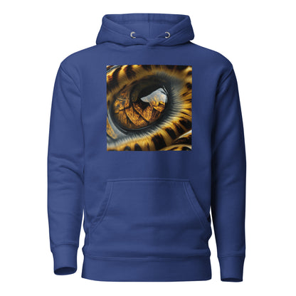 Leopard's Eye Men's Hoodie Team Royal