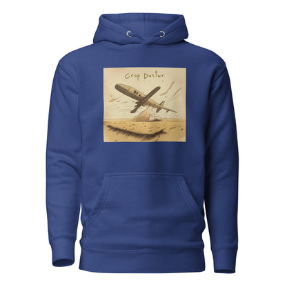 Crop Duster Men's Funny Hoodie Team Royal