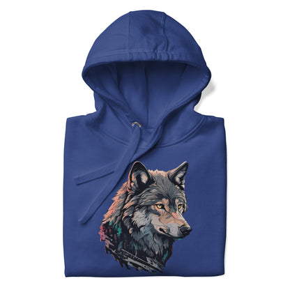 Lone Wolf Men's Funny Hoodie