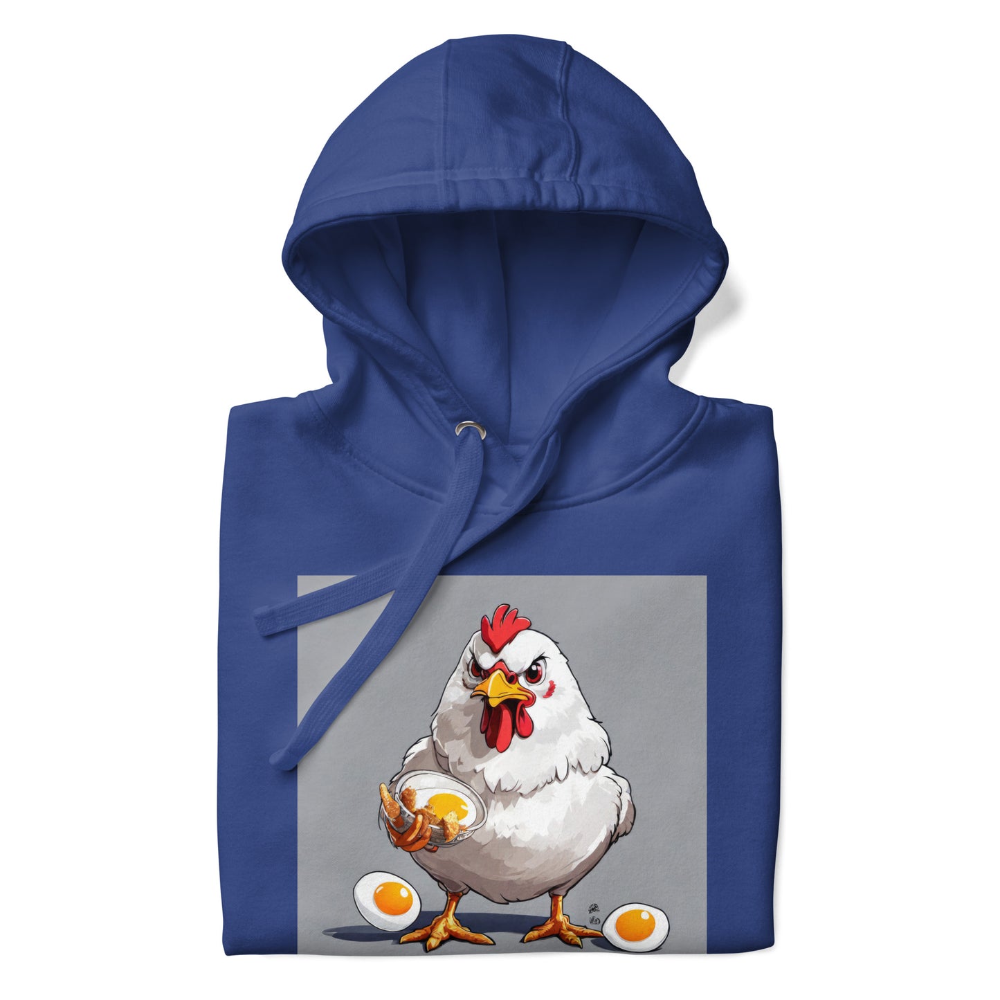 Cannibalistic Chicken Men's Funny Hoodie