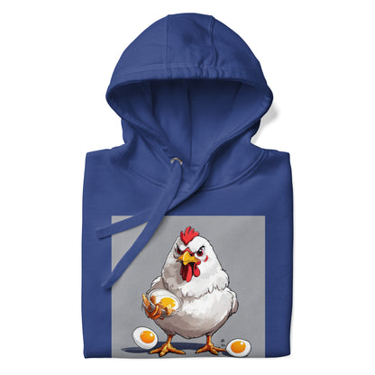 Cannibalistic Chicken Men's Funny Hoodie