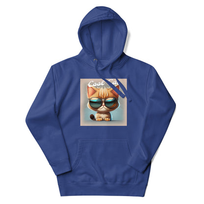 Cool Cat Men's Funny Hoodie