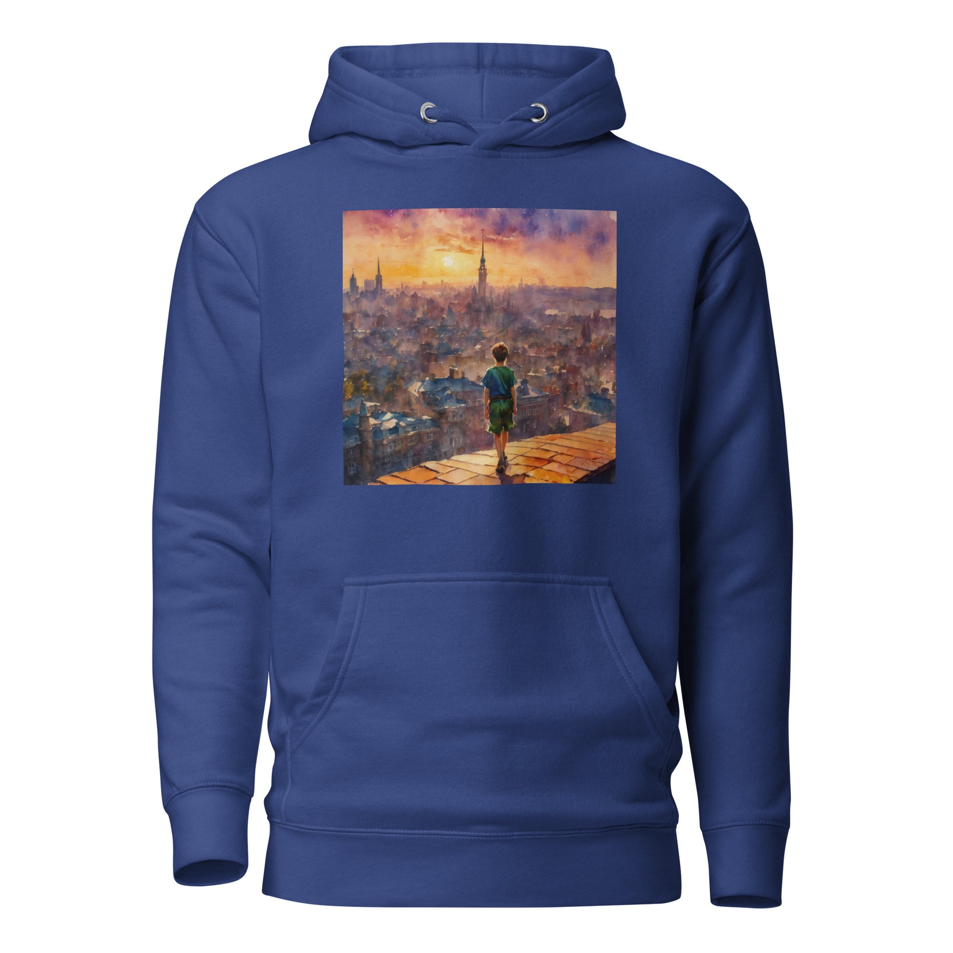 Peter Pan's World Men's Hoodie Team Royal