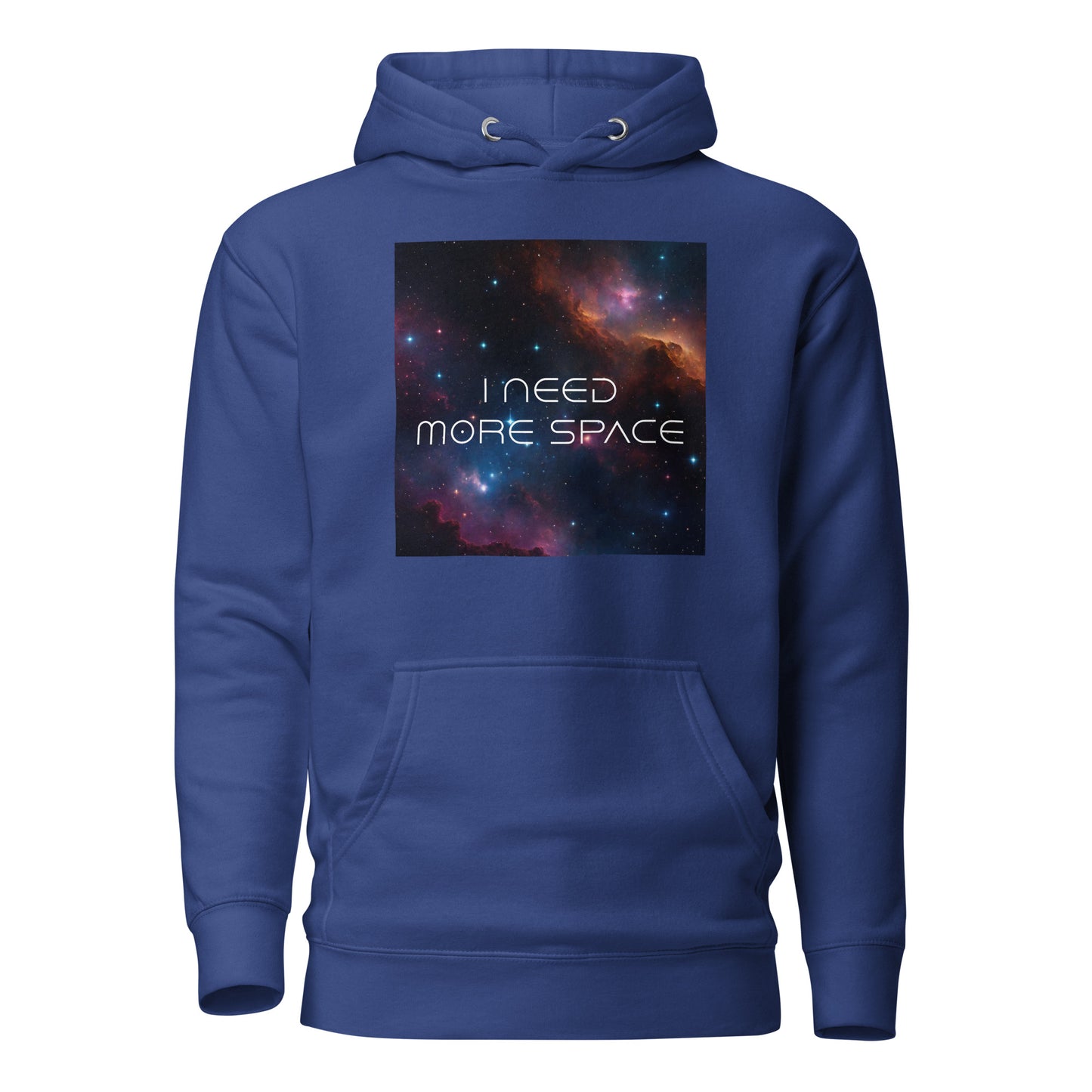 I Need More Space Men's Graphic Hoodie Team Royal