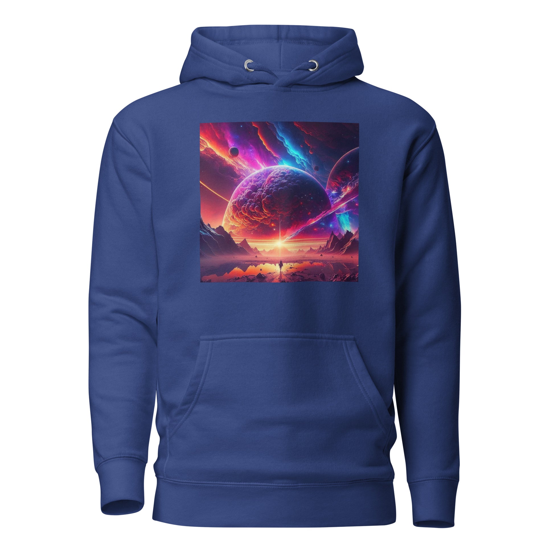 Amazing Apocalypse Men's Graphic Hoodie Team Royal