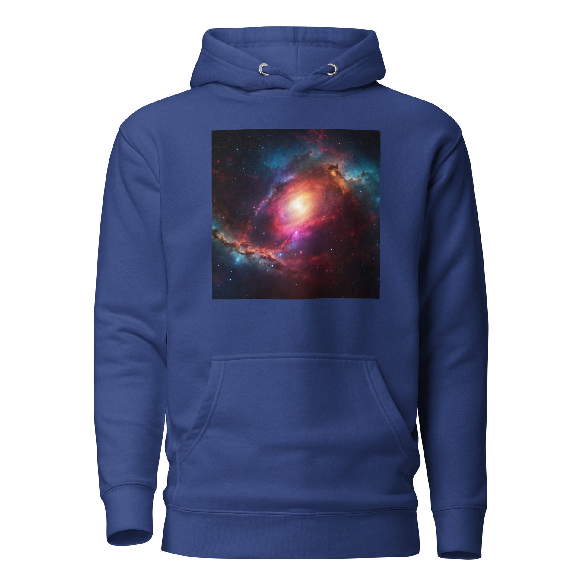 Cosmic Expanse Men's Outer Space Hoodie Team Royal