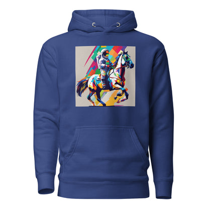 Cosmic Cowboy Men's Space Hoodie Team Royal